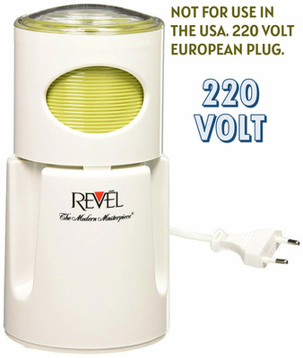 Revel CCM104 220 Volt Wet Dry Coffee Spice Grinder 220V 240V For Export Overseas