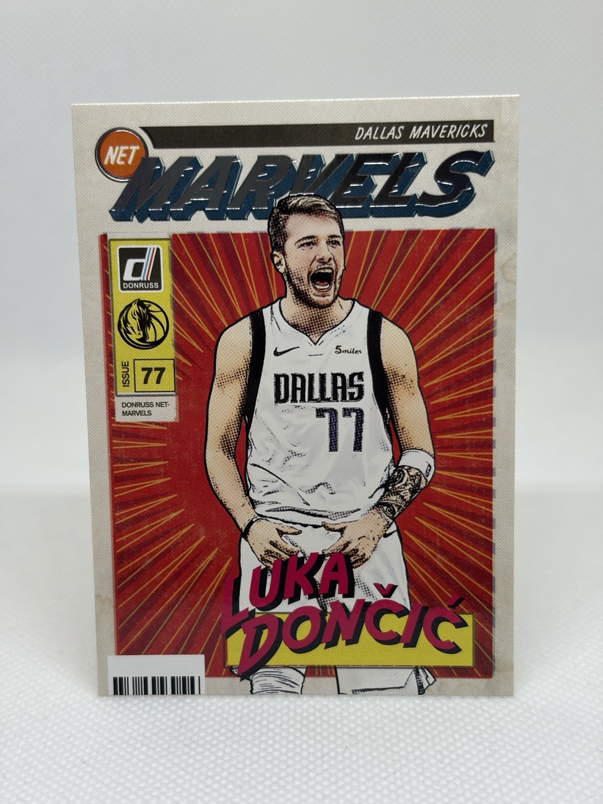 2019-20 Panini Donruss Luka Doncic NET MARVELS #17 Dallas Mavericks