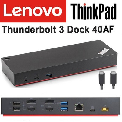Lenovo ThinkPad Thunderbolt 3´Dock Type 40AF AC 135W Netzteil USB-C 4K DUD9011D1