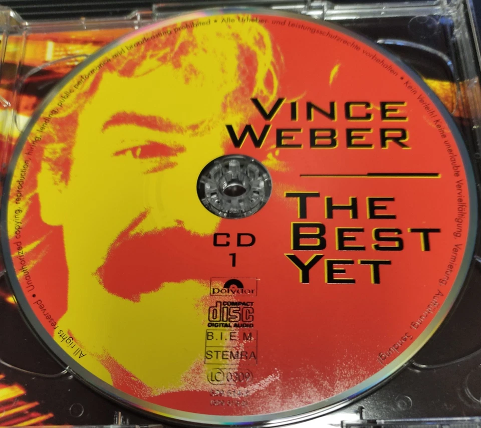 VINCE WEBER The Best Yet (1995) 2CD GER M-/M- - Bild 4 von 4