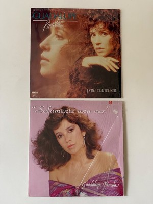 Guadalupe Pineda Para Comenzar / Solamente Una Vez LP Lot Shrink Import Mex EX