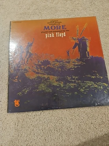 Pink Floyd movie soundtrack to More sealed 1969 1st press ST-5169 vinyl LP.