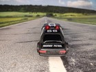 TYCO Highway Patrol with Lights & Sirens Mustang Uturn Chassis Runs Great  — photo 7