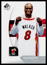 2005-06 SP Authentic #4 Antoine Walker Miami Heat