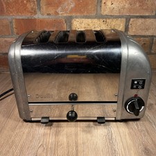 Dualit 4 Slice Classic Toaster Chrome & Stainless 