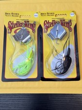 “Lot Of 2” Strike King Hack Attack Select Buzz Baits 3/8oz   Chatreuse/Black