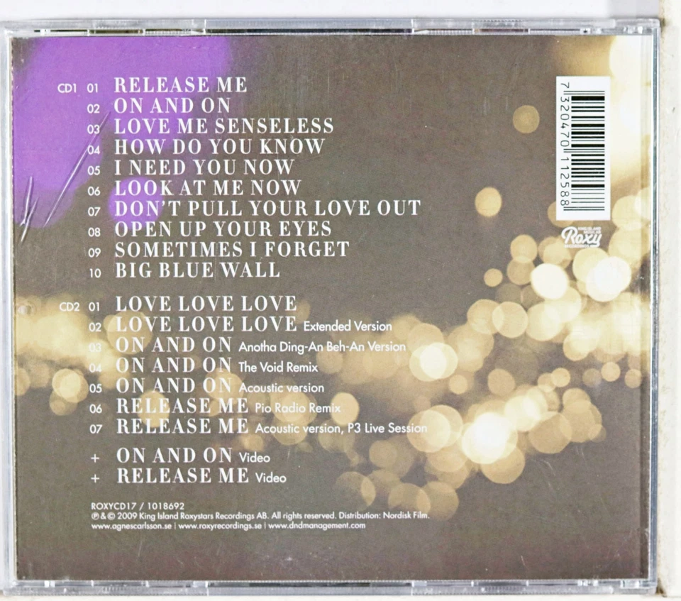 Agnes (Suecia) - Dance Love Pop (CD 2009) Foto 3 de 3