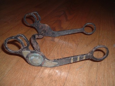 KELLY Handmade Bits & Spurs Horse Bit Working Horsehead MOUNTED Bit MARKED