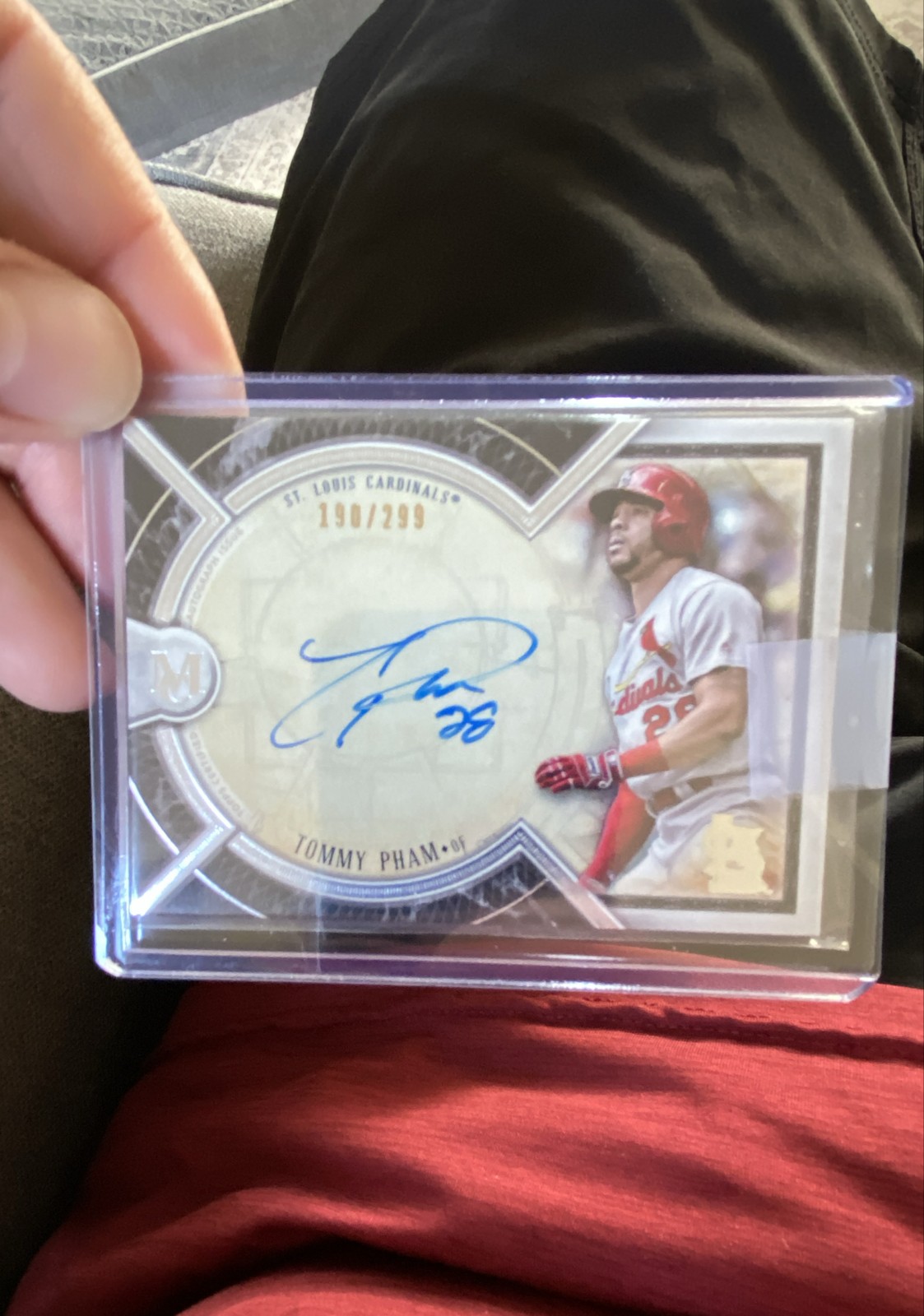 2018 Topps Museum Collection - Archival Autographs Tommy Pham #AA-TP /299 (AU)