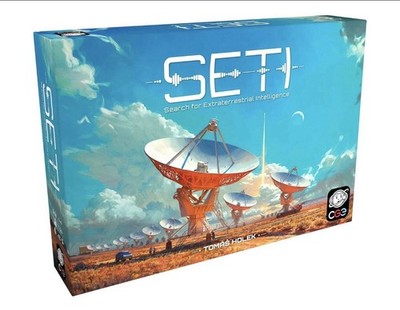 SETI: Search for Extraterrestrial Intelligence Board Game New W/ Shrink Freeship