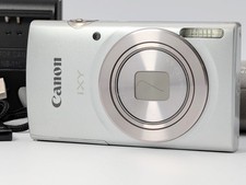 Canon IXY 200 Silver PowerShot ELPH 185 20MP Digital Camera Near MINT  1956