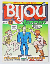 1970 Bijou Funnies No. 4 Underground Comix 1st Print ProJunior Comic VTG