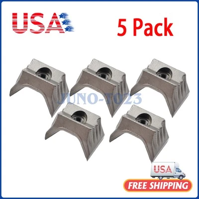 5X NEW for Fecon Forestry Mulcher Viking Axe Knife Teeth USA Free Shipping