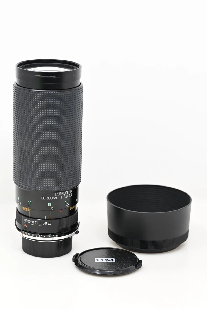 TAMRONレンズSP 60-300㎜ 1:3.8-5.4/90㎜ 1:2.5 Tamron 60-300mm Focal Camera Lenses for sale | eBay