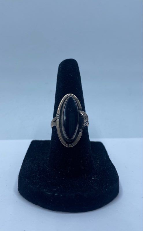 Sterling Silver Assorted Ring/Earring Jewelry Bun… - image 4