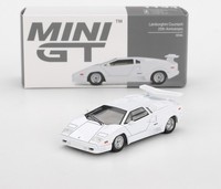 Lamborghini Countach 25Th Anniversary Weiß - Mini Gt 1:64
