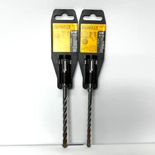 DEWALT Rock Carbide SDS Plus 6in Hammer Drill Bits 1/4" & 5/16" DW5417 & DW5424