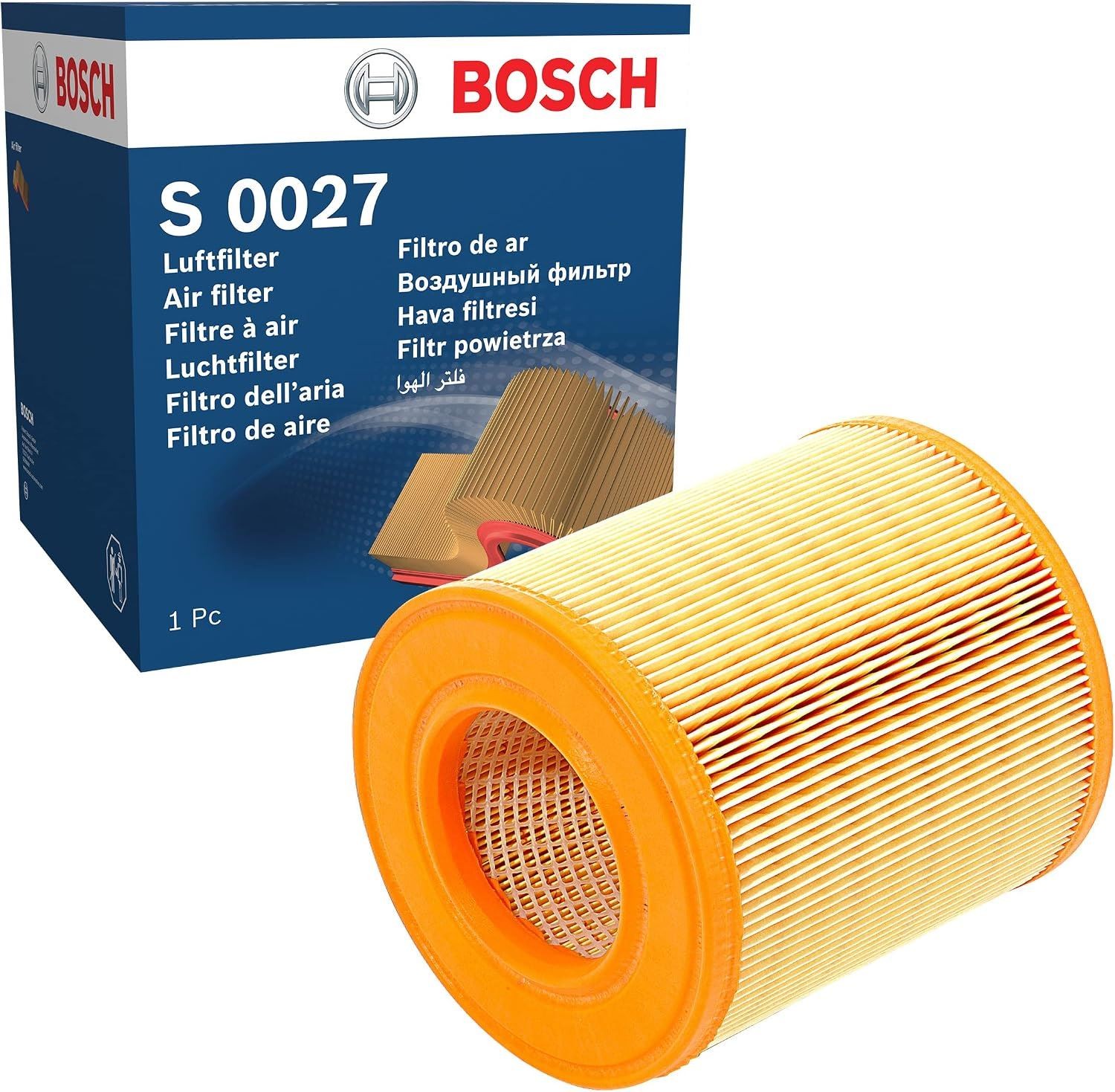 Air Filter fits AUDI A6 C6 2.0D 04 to 11 Bosch 4F0133843A Top Quality Guaranteed - Image 7