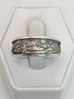 STUNNING .925 Vintage Sterling Silver Estate Mountain Landscape Ring Size 7