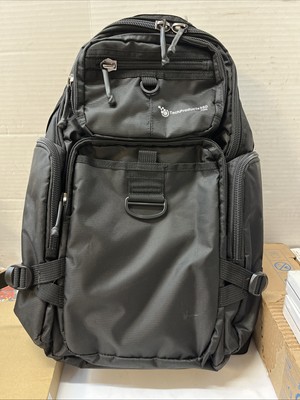Black TechProducts360.com RUCK PACK BACKPACK! 17''. New With Tags. Heavy Duty