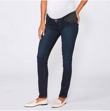 Paige Maternity Skyline Skinny Verdugo Ankle Jeans Sz 25 Stretch Pregnancy Denim