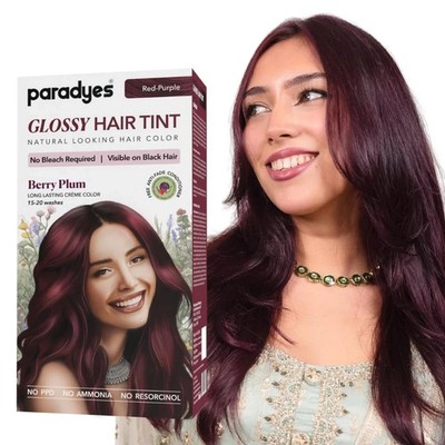 Paradyes No Bleach Hair Tint Glossy Hair Color Natural-Looking, Glossy Finish