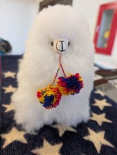 Animales de peluche de hilo real de alpaca hechos en Ecuador 100 % lana 🦙