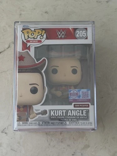 Funko Pop WWE Kurt Angle #205 1200 Pieces In Hand Ships Today Brand New