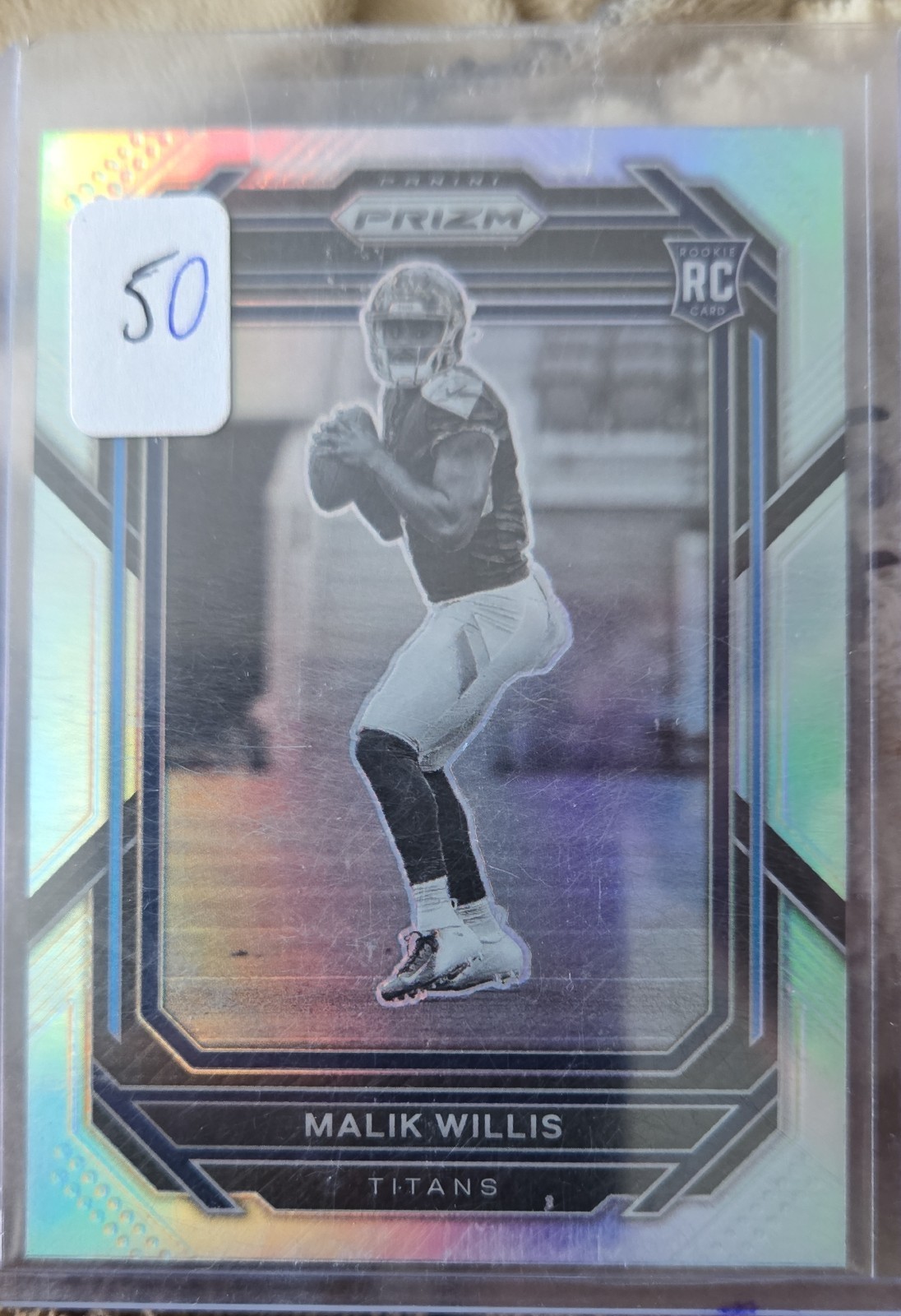 2022 Panini Prizm - Rookie Variation Malik Willis #303 Silver Prizm (RC)