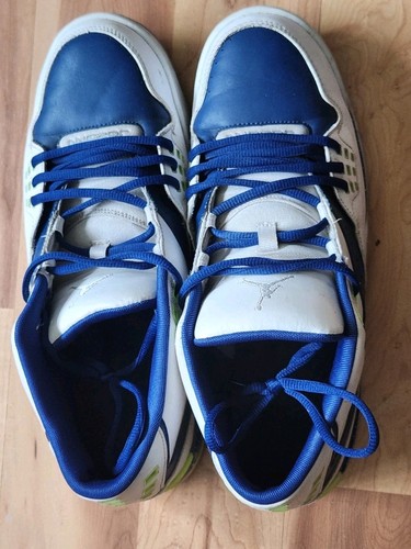 Air Jordan Flight 23 Seahawks Men’s Basketball Sneakers 317820-118 SZ 11 Seattle - Picture 5 of 9