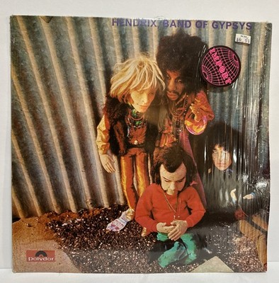 Jimi Hendrix  Band Of Gypsys (Purple Text) LP Australia Polydor   2406 002