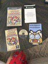 Nintendo GameCube GC Game Paper Mario The Thousand-Year Door CIB Complete In Box