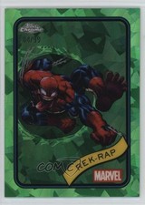 2025 Topps Chrome Marvel Comics Sapphire Green /99 Rek-Rap #54 13ql