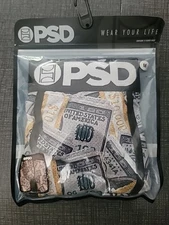 PSD Men's Boxer Brief Jeweled Stacks Medium