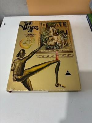 Dali The Wines of Gala by Salvador Domenech Felipe Jacinto Dali 1978 HCDJ 1st Ed