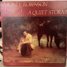 Smokey Robinson - A Quiet Storm (1975) LP Vinyl Tamla T6-337S1 Soul VG+/G