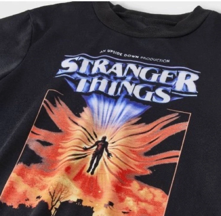 Conjunto de pijama de manga corta "Stranger Things" para niño talla L (12/14) Foto 3 de 4