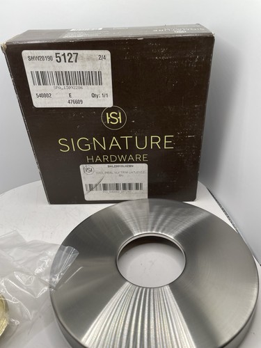 Signature Hardware Lentz Single Handle Diverter Valve Trim Chrome SHLZ9005LHCP - Picture 4 of 4