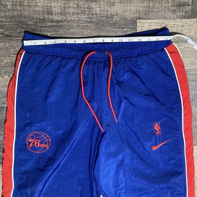 Nike Philadelphia 76ers Sweatpants Men's L Blue Sixers Warm Up