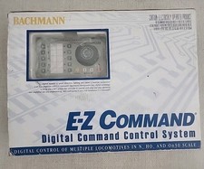 Bachmann EZ Command DCC System With Original Box, Power Supply, Track Connectors