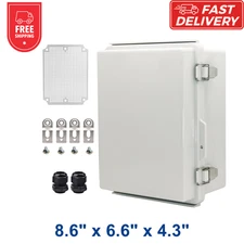 Outdoor Waterproof Electrical Box Junction Box Weatherproof IP67 ABS Plastic