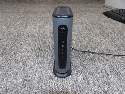Motorola Cable Modem With Ethernet Port DOCSIS 3.0 High-Speed Internet Connectiv