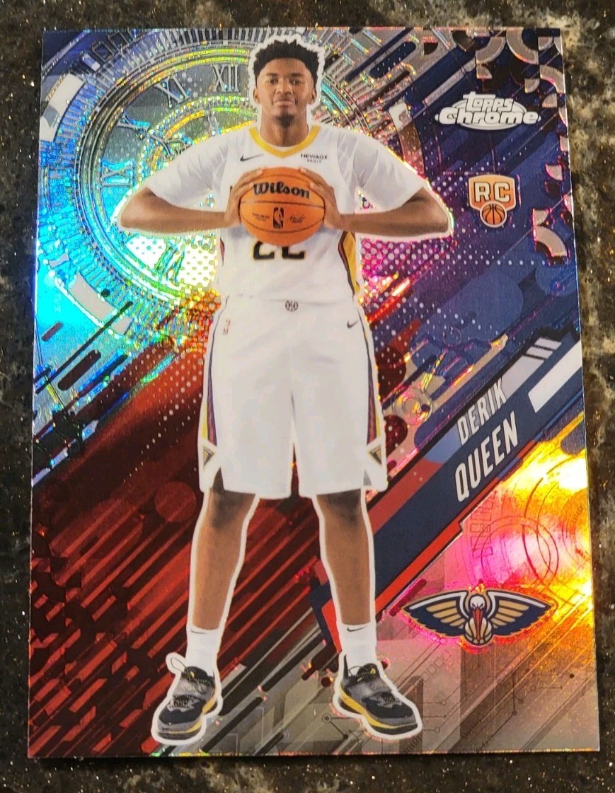 Derik Queen 2025-26 Topps Chrome Go Time Refractor SP RC #GT-25 | eBay