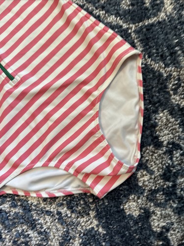 Girl Rash guard Swimsuit One Piece Primary Size 10 Striped - Picture 3 of 4