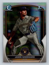 2023 Bowman Draft #BDC-97 Jason Woodward Chrome Refractor