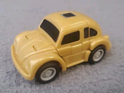 Vintage G1 Transformers Throttlebots Goldbug Gold Bug 100% Complete & Works! 