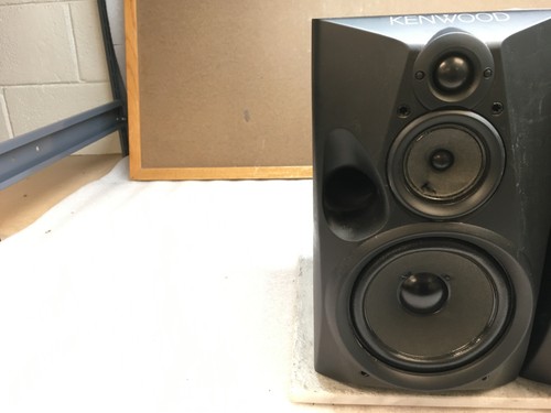 Kenwood LS-F3 Coppia Altoparlanti da Libreria 3 Vie Bass Reflex 6 Ohm 60W Testati - Foto 3 di 5