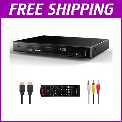 USB Port Blu-Ray Player with Anti-shock Protection