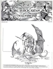 Burroughs Newsbeat Fanzine #98 FN 2011 Stock Image