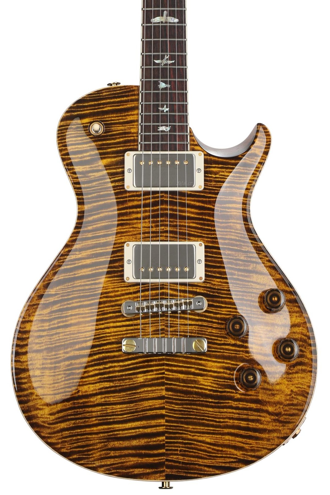 Электрогитара PRS McCarty Singlecut 594 с 10-дюймовым корпусом - Yellow Tiger